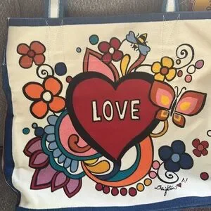 Brighton | Bags | Brighton Red And Pink Artistic Power Of  display picture 1
